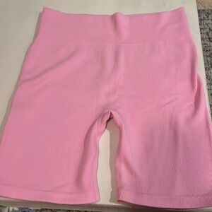 Gilly Hicks Light Pink Biker Shorts